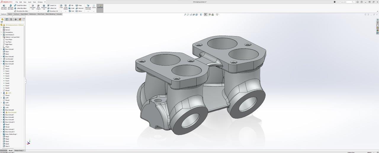 3D-scannen en reverse engineering van een klassiek auto-onderdeel