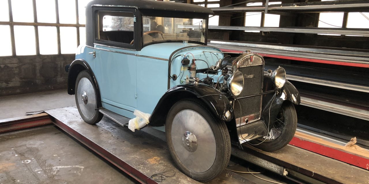 Wielschijven voor de Rosengart gemaakt