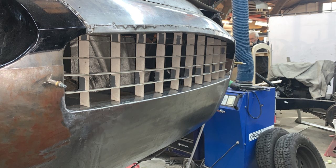 Gril voor een MG ontworpen