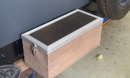 Kistje van de Delage is klaar