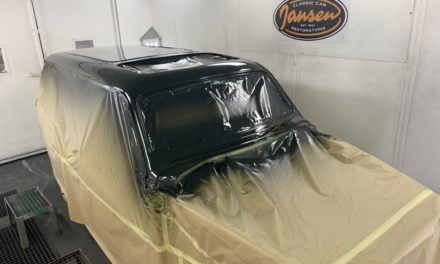 Volvo Amazone gespoten.