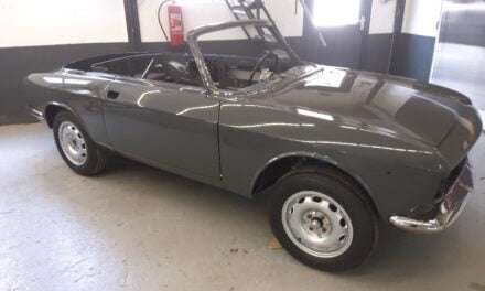 Alfa Romeo GTC gespoten.
