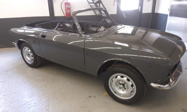 Alfa Romeo GTC gespoten.