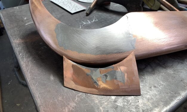Bumpers repareren voor verchromen