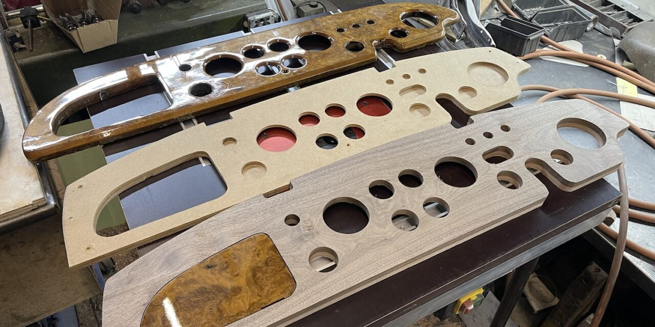 Dashboard maken voor een Rolls Royce