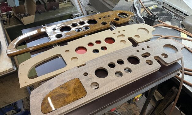 Dashboard maken voor een Rolls Royce