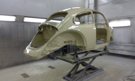 Volkswagen Kever in de epoxy