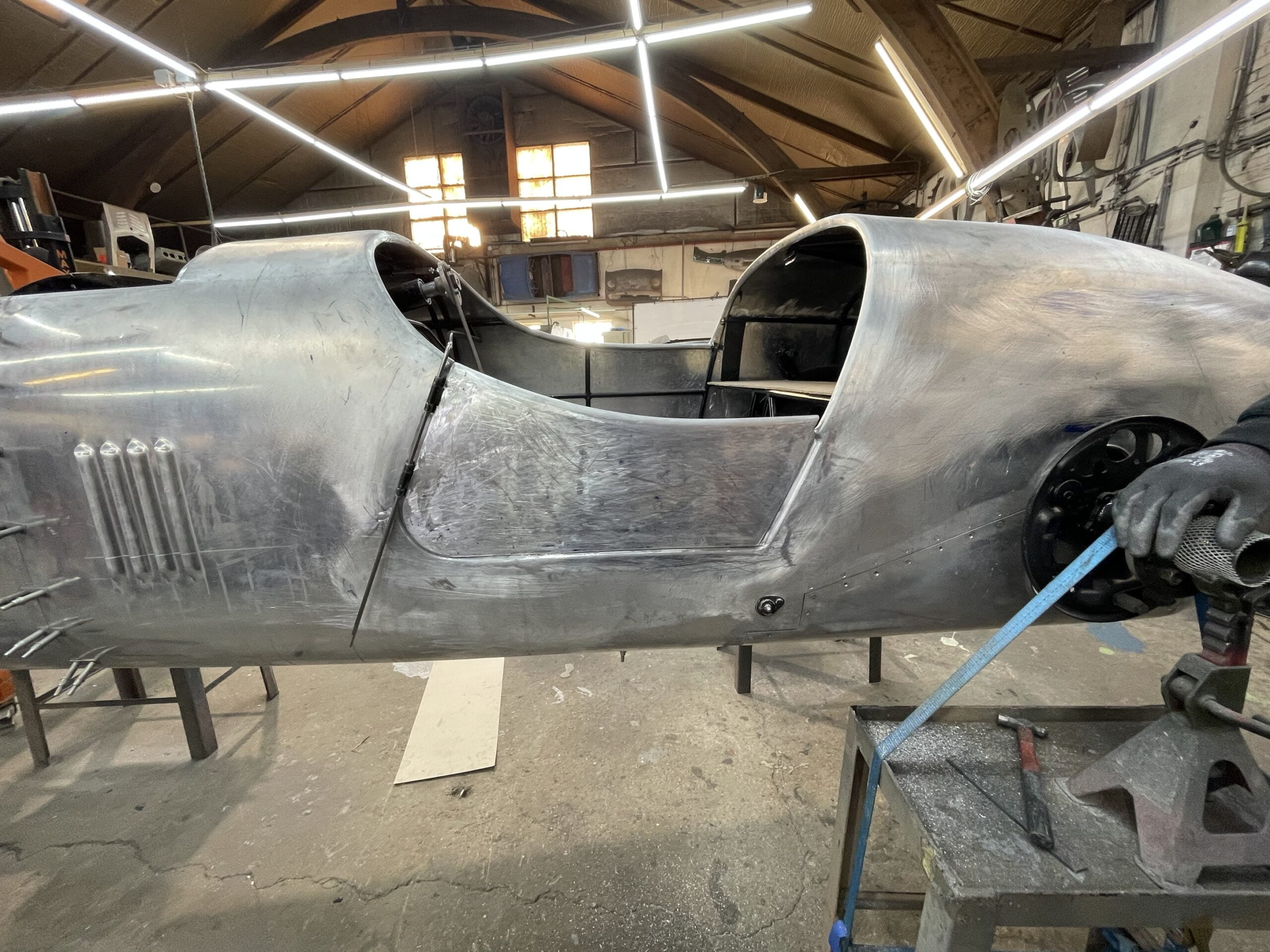 Deur in de AFM is ook bekleed met aluminium
