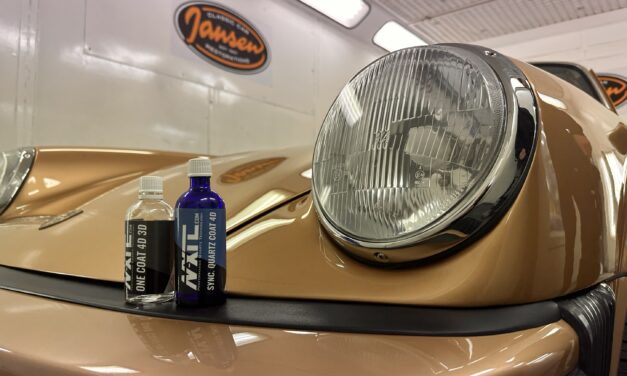 Porsche 911 in de glascoating van N-XTC