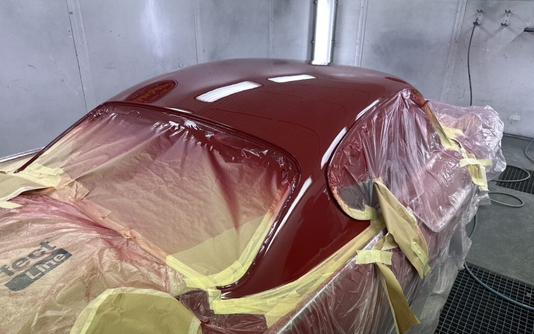 Dan van de Volvo P1800 is gespoten.