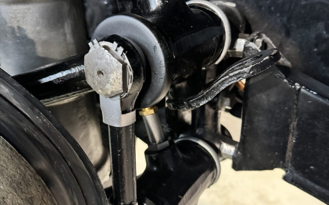 Vooras revicie van een Alfa 6C 2500