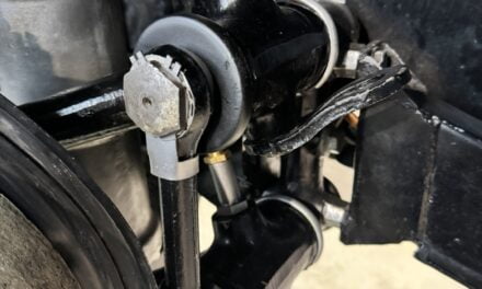 Vooras revicie van een Alfa 6C 2500