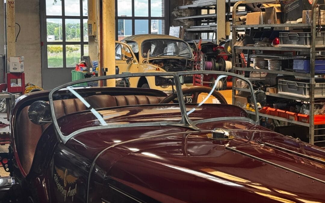 Packard Speed 8 heeft een voorruit