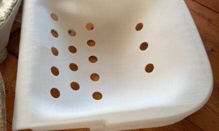 Kunststof Ferrari 250 kuipstoeltjes geprint.