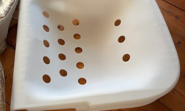 Kunststof Ferrari 250 kuipstoeltjes geprint.