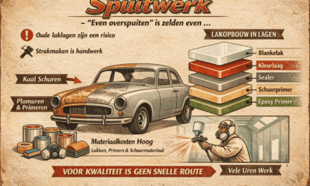 Spuitwerk – waarom “even overspuiten” zelden even is