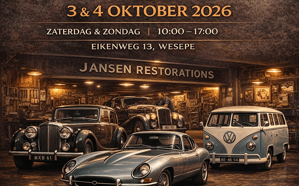 Open dagen 2026 3-4 oktober