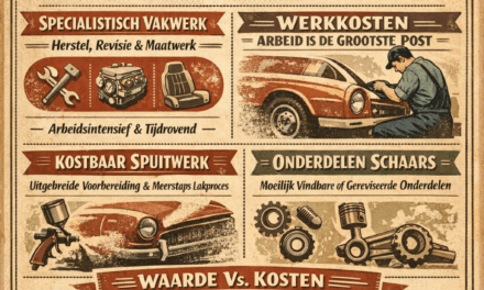 Restauratiekosten en marktwaarde: waarom restaureren vaak meer kost dan een auto waard is