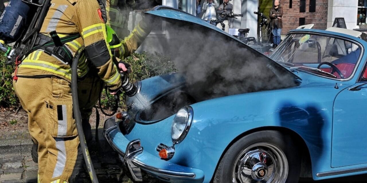 Eerste lenteritje… en rook uit de kofferklep